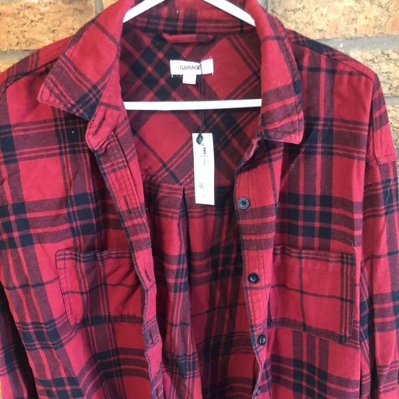 Garage flannel top Medium - Picture 1 of 3
